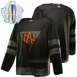 Camiseta Hockey America del Norten Black 2016 World Cup
