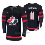 Camiseta Hockey Canada Alexis Lafreniere 2020 IIHF World Junior Championship Negro Camiseta Hockey Canada Alexis Lafreniere 2020 IIHF World Junior Championship Negro