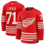 Camiseta Hockey Detroit Red Wings Dylan Larkin Centennial Premium Rojo