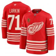 Camiseta Hockey Detroit Red Wings Dylan Larkin Centennial Premium Rojo