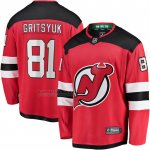 Camiseta Hockey New Jersey Devils Arseny Gritsyuk Primera Breakaway Rojo
