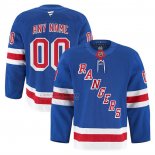 Camiseta Hockey New York Rangers Primera Personalizada Azul Royal
