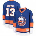 Camiseta Hockey Nino New York Islanders Mathew Barzal Primera Replica Royal