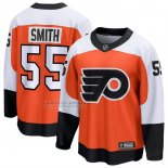 Camiseta Hockey Philadelphia Flyers Givani Smith Primera Breakaway Naranja
