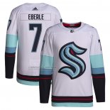 Camiseta Hockey Seattle Kraken Jordan Eberle Segunda Primegreen Autentico Pro Blanco