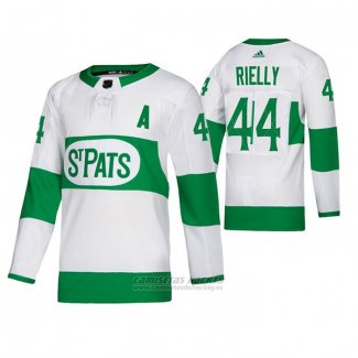 Camiseta Hockey Toronto Maple Leafs Morgan Rielly Road Blanco