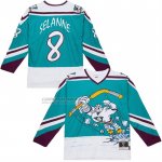 Camiseta Hockey Anaheim Ducks Teemu Selanne Mitchell & Ness 1995-96 Power Play Verde