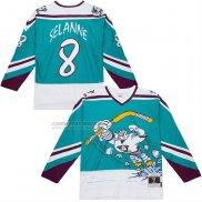 Camiseta Hockey Anaheim Ducks Teemu Selanne Mitchell & Ness 1995-96 Power Play Verde