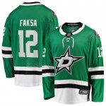 Camiseta Hockey Dallas Stars Radek Faksa Primera Breakaway Verde