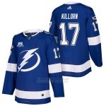 Camiseta Hockey Hombre Autentico Tampa Bay Lightning 17 Alex Killorn Home 2018 Azul Camiseta Hockey Hombre Autentico Tampa Bay Lightning 17 Alex Killorn Home 2018 Azul