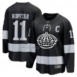 Camiseta Hockey Los Angeles Kings Anze Kopitar Alterno Breakaway Negro