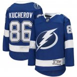 Camiseta Hockey Nino Tampa Bay Lightning Nikita Kucherov Primera Premier Azul