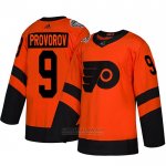 Camiseta Hockey Philadelphia Flyers 9 Ivan Provorov Autentico 2019 Stadium Series Naranja Camiseta Hockey Philadelphia Flyers 9 Ivan Provorov Autentico 2019 Stadium Series Naranja