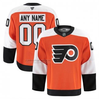 Camiseta Hockey Philadelphia Flyers Primera Personalizada Naranja