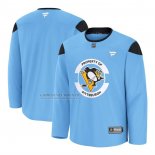 Camiseta Hockey Pittsburgh Penguins Primera Practica Azul