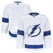 Camiseta Hockey Tampa Bay Lightning Segunda Autentico Pro Blanco
