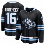 Camiseta Hockey Utah Mammoth Vincent Trocheck Primera Breakaway Negro