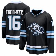 Camiseta Hockey Utah Mammoth Vincent Trocheck Primera Breakaway Negro