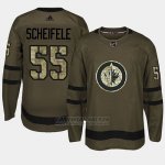 Camiseta Winnipeg Jets Mark Scheifele Camo Salute To Service