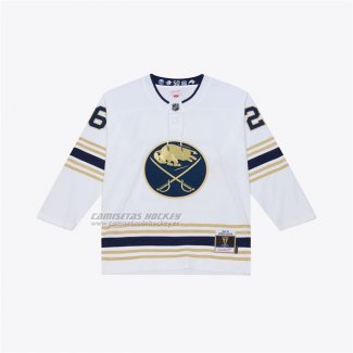 Camiseta Hockey Buffalo Sabres Rasmus Dahlin 2019 Power Play Blanco