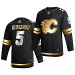 Camiseta Hockey Calgary Flames Mark Giordano Golden Edition Limited Autentico 2020-21 Negro Camiseta Hockey Calgary Flames Mark Giordano Golden Edition Limited Autentico 2020-21 Negro