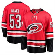 Camiseta Hockey Carolina Hurricanes Jackson Blake Primera Breakaway Rojo