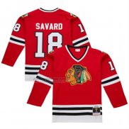 Camiseta Hockey Chicago Blackhawks Denis Savard 1980-81 Rojo