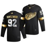 Camiseta Hockey Detroit Red Wings Vladislav Namestnikov Golden Edition Limited Autentico 2020-21 Negro Camiseta Hockey Detroit Red Wings Vladislav Namestnikov Golden Edition Limited Autentico 2020-21 Negro