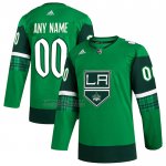 Camiseta Hockey Los Angeles Kings 2023 St. Patrick's Day Autentico Personalizada Verde Camiseta Hockey Los Angeles Kings 2023 St. Patrick's Day Autentico Personalizada Verde