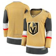 Camiseta Hockey Mujer Vegas Golden Knights Primera Breakaway Oro