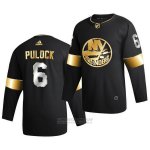 Camiseta Hockey New York Islanders Ryan Pulock Golden Edition Limited Autentico 2020-21 Negro Camiseta Hockey New York Islanders Ryan Pulock Golden Edition Limited Autentico 2020-21 Negro