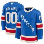 Camiseta Hockey New York Rangers Centenario Premium Personalizada Azul