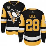 Camiseta Hockey Nino Pittsburgh Penguins 28 Ian Cole Negro 50 Anniversary Home Premier