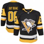 Camiseta Hockey Nino Pittsburgh Penguins Primera Premier Personalizada Negro