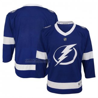 Camiseta Hockey Nino Tampa Bay Lightning Primera Replica Azul