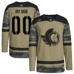 Camiseta Hockey Ottawa Senators Personalizada Military Appreciation Team Autentico Practice Camuflaje Camiseta Hockey Ottawa Senators Personalizada Military Appreciation Team Autentico Practice Camuflaje
