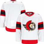 Camiseta Hockey Ottawa Senators Segunda Autentico Pro Blanco