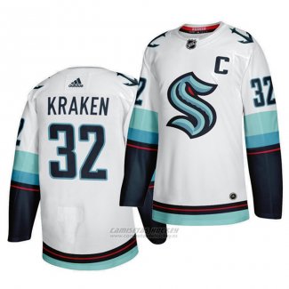 Camiseta Hockey Seattle Kraken Primary Autentico Blanco