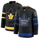 Camiseta Hockey Toronto Maple Leafs drew house Alterno Personalizada Negro