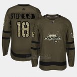 Camiseta Washington Capitals Chandler Stephenson Camo Salute To Service