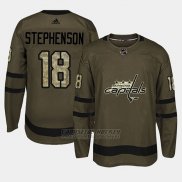 Camiseta Washington Capitals Chandler Stephenson Camo Salute To Service