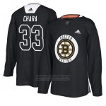 Camiseta Boston Bruins Zdeno Chara New Season Practice Negro