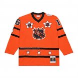 Camiseta Hockey All Star Marcel Dionne Mitchell & Ness 1976 Power Play Naranja