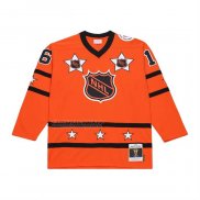 Camiseta Hockey All Star Marcel Dionne Mitchell & Ness 1976 Power Play Naranja