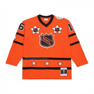 Camiseta Hockey All Star Marcel Dionne Mitchell & Ness 1976 Power Play Naranja