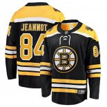 Camiseta Hockey Boston Bruins Tanner Jeannot Primera Breakaway Negro