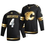 Camiseta Hockey Calgary Flames Rasmus Andersson Golden Edition Limited Autentico 2020-21 Negro Camiseta Hockey Calgary Flames Rasmus Andersson Golden Edition Limited Autentico 2020-21 Negro