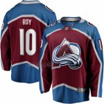 Camiseta Hockey Colorado Avalanche Nicolas Roy Primera Breakaway Rojo