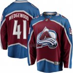 Camiseta Hockey Colorado Avalanche Scott Wedgewood Primera Breakaway Rojo