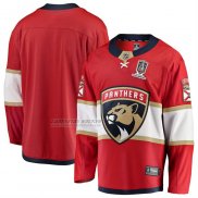 Camiseta Hockey Florida Panthers 2025 Stanley Cup Champions Breakaway Rojo